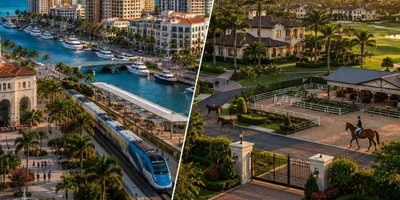Boca Raton vs Wellington: Coastal Hub or Equestrian Capital?